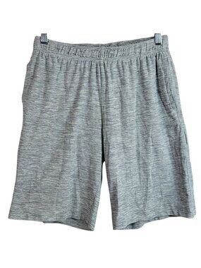 Old Navy Active Boys Breathe On Athletic Shorts Gray SZ 14 16 XL Pull On Pockets